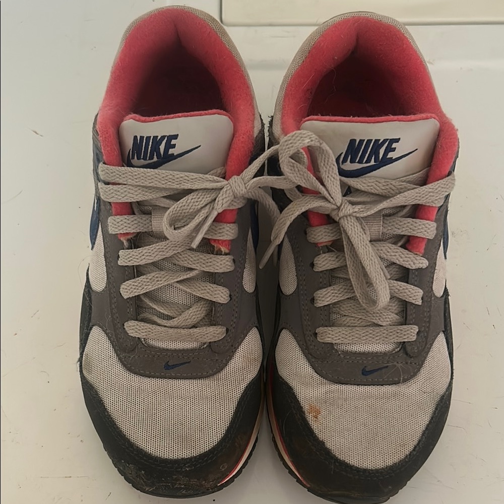 Nike Gray and Pink Athletic Shoes